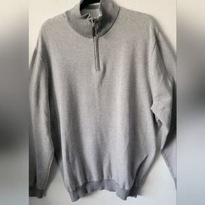 NWT TASSO ELBA Men's Quarter Zip Sweater Size XL